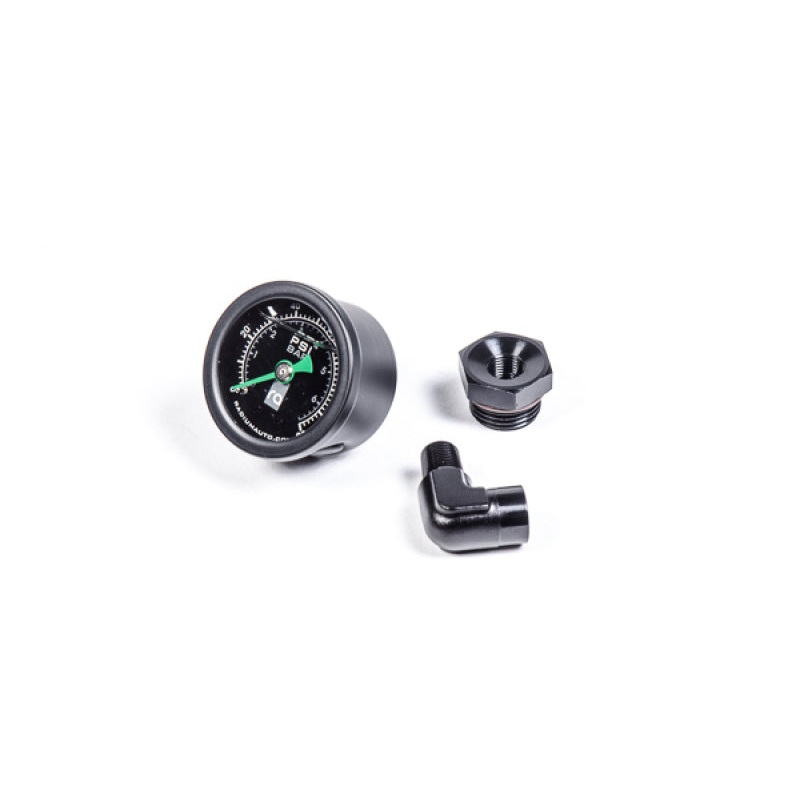 Radium Engineering 08-17 Subaru WRX STI Fuel Pressure Gauge w/ 8AN ORB Adapter
