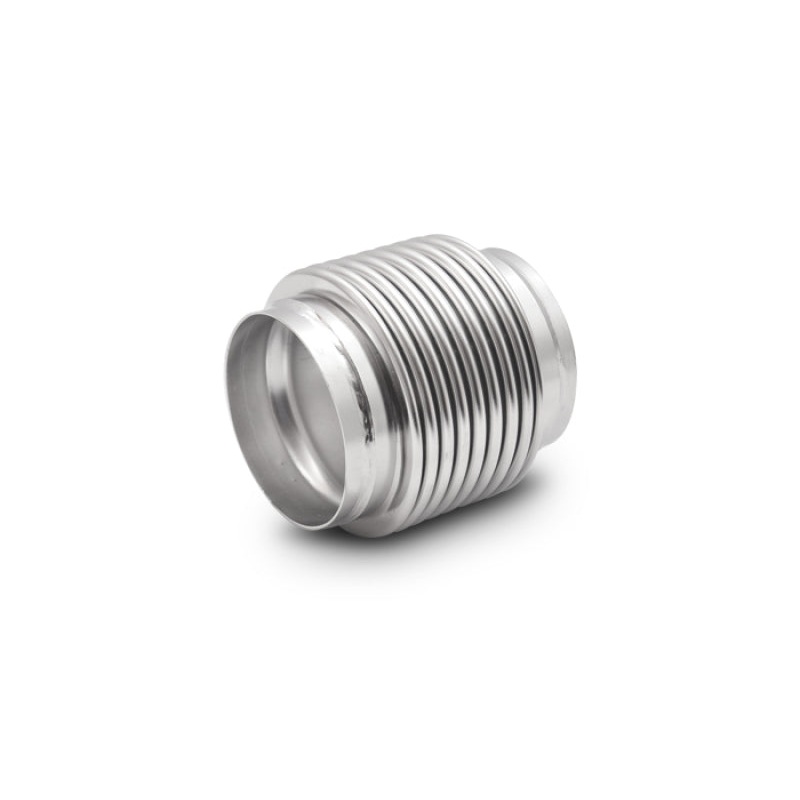 Vibrant SS Bellow Assembly w/ Solid Liner 3.5in ID x 4in overall L Electro Polished