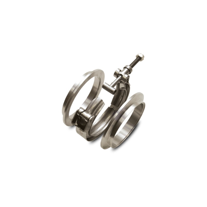 Vibrant Titanium V-Band Flange Assembly for 2.5in OD Tubing