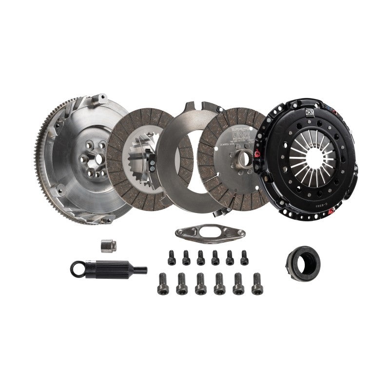 DKM Clutch 09-16 BMW Z4 35i MS Organic Twin Disc Clutch Kit w/Flywheel (660 ft/lbs Torque)