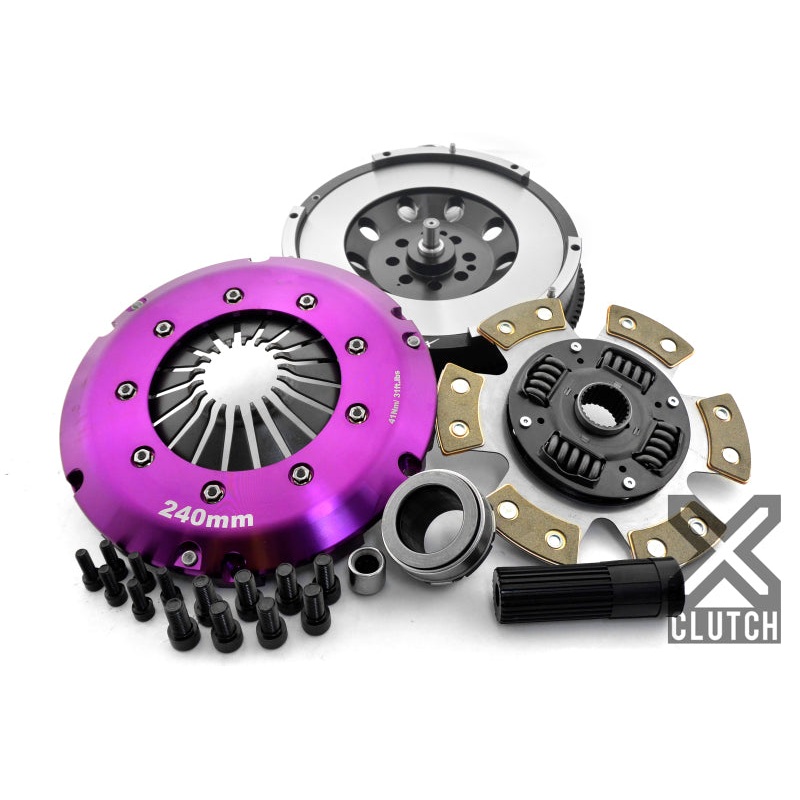 XClutch 07-10 BMW 335i Base 3.0L Stage 2R Extra HD Sprung Ceramic Clutch (8 Bolt/PB in Input Shaft)