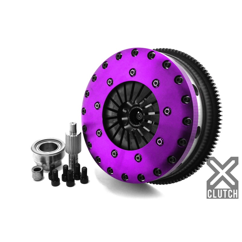 XClutch 11-13 BMW 335is Base 3.0L 9in Twin Solid Organic Clutch Kit (6 Bolt/PB in Input Shaft)