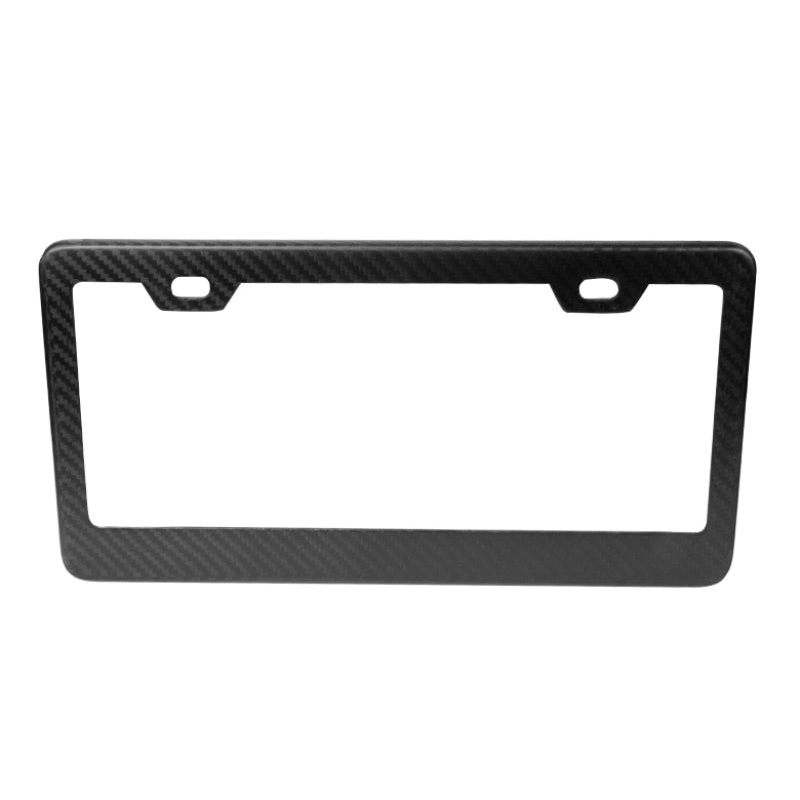 NRG License Plate Frame - Dry Carbon Fiber