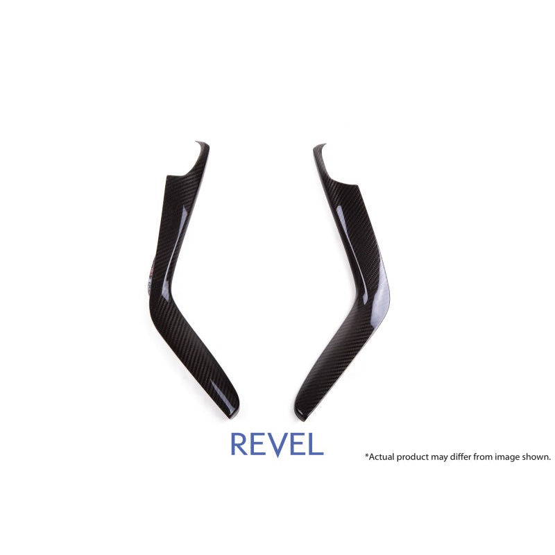 Revel GT Dry Carbon Center Console Side Panels (Left & Right) 16-18 Honda Civic - 2 Pieces