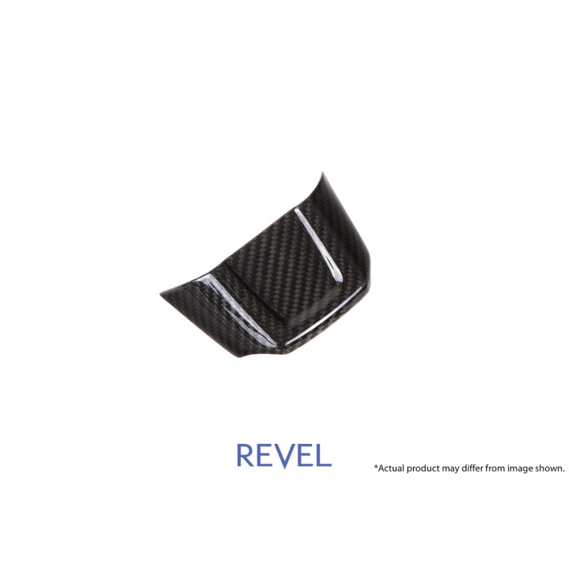 Revel GT Dry Carbon Steering Wheel Insert Lower Cover 15-18 Subaru WRX/STI - 1 Piece