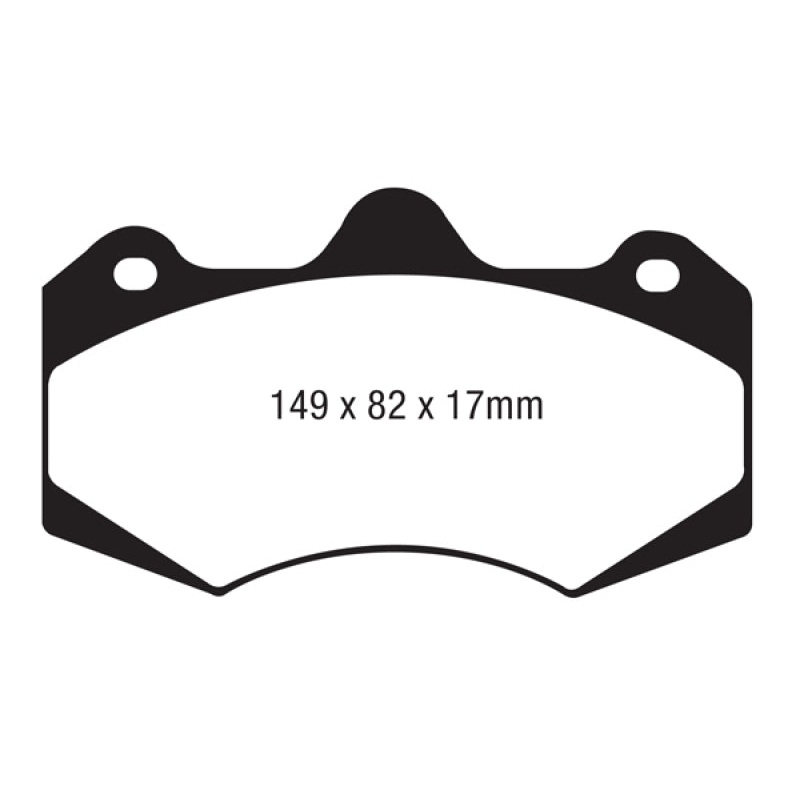 EBC AP Racing Caliper CP7040 (AP Racing Pad CP7040D54) Bluestuff Brake Pads
