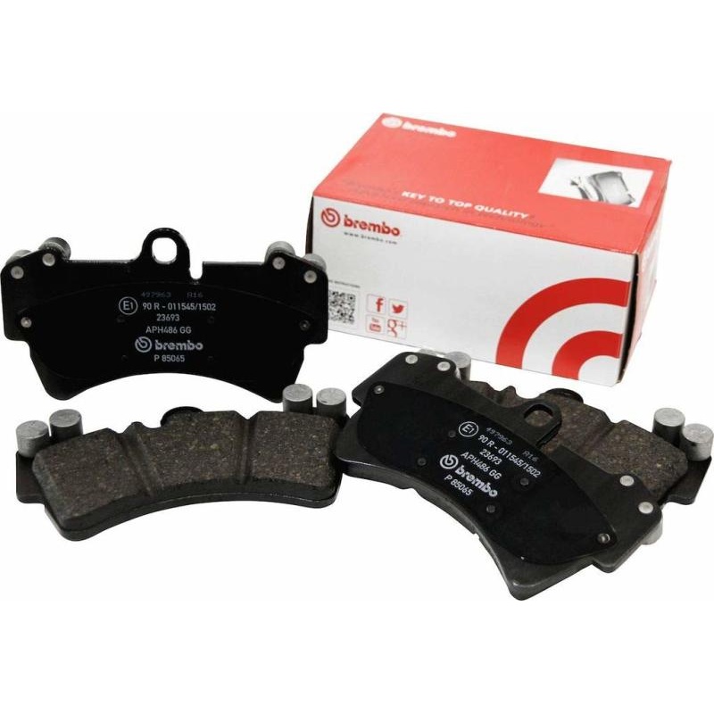 Brembo 12-15 Audi A6/13-15 A6 Quattro/14-15 A7 Quattro Front Premium NAO Ceramic OE Equivalent Pad