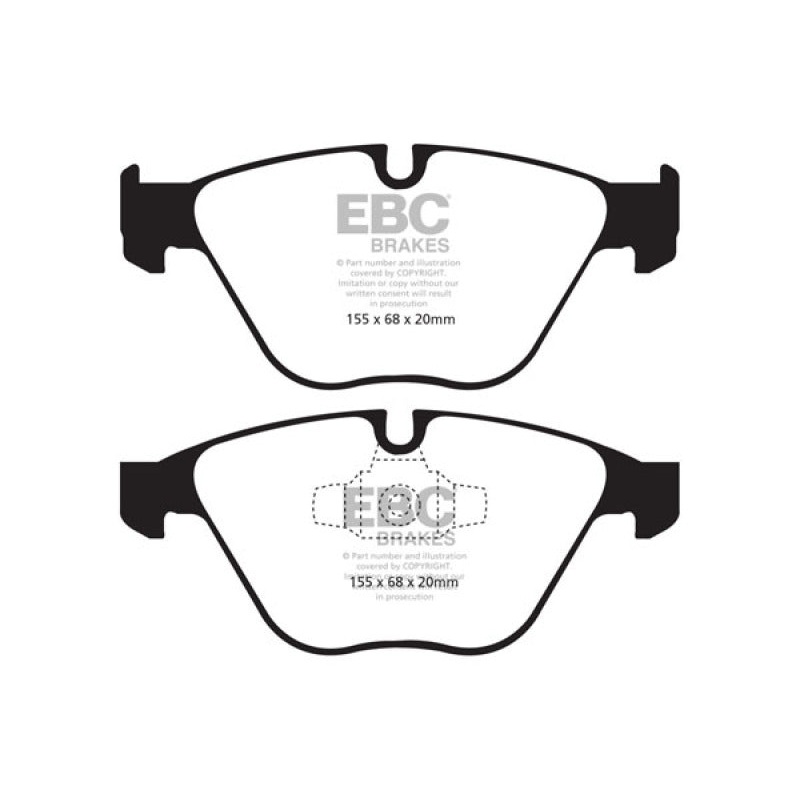 EBC 13+ BMW X1 2.0 Turbo (28i) Ultimax2 Front Brake Pads