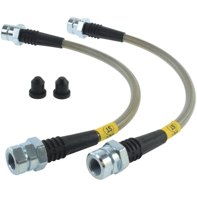 StopTech 06-12 Audi A3/08-13 TT Quattro / 05-12 VW Jetta Rear Stainless Steel Brake Line Kit