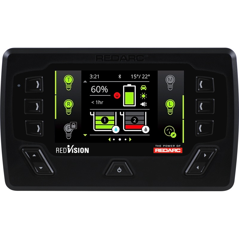 REDARC Remote Control Unit - 4.3In Display TVMS Packed