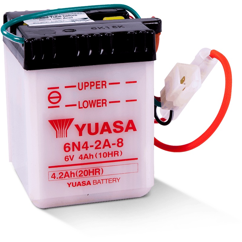 Yuasa 6N4-2A-8 Conventional 6 Volt Battery