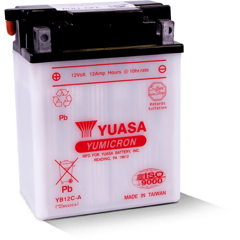 Yuasa YB12C-A Yumicron 12 Volt Battery