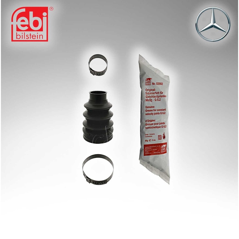 Febi (Febi # 49889) Axle Boot Kit Outer 000 357 0191SK1 For Mercede Benz 0003571191