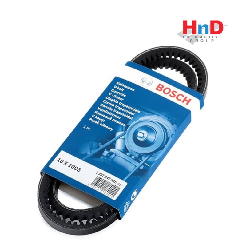 Bosch (1 987 947 625) 10X1005 V-Belt For MERCEDES-BENZ W123 W126 W460 W201 0059976692