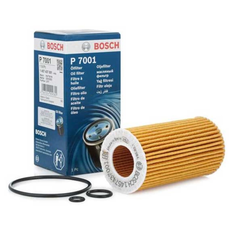 Bosch Oil Filter P 7001 (1 457 437 001) For Mercedes Benz 1457437001