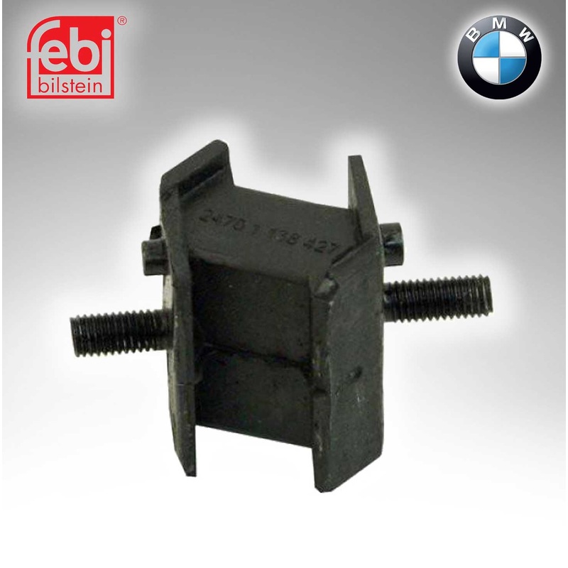 Febi (FEB # 01628) RUBBER MOUNTING LEFT For BMW E34 E36 24701138427