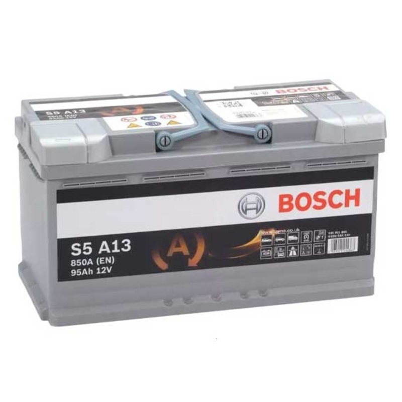 Bosch AGM Battery S5 A13 12V 95AH 850A (595 901 085) 0092S5A130