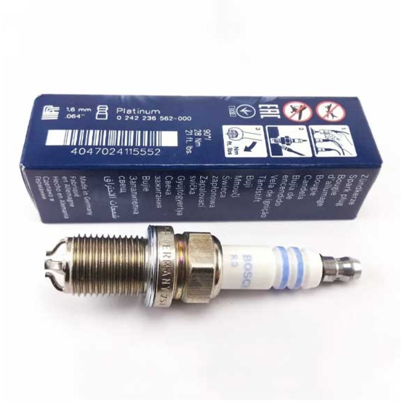 Bosch Spark Plug FGR7DQP +48 6743 For BMW 0242236562