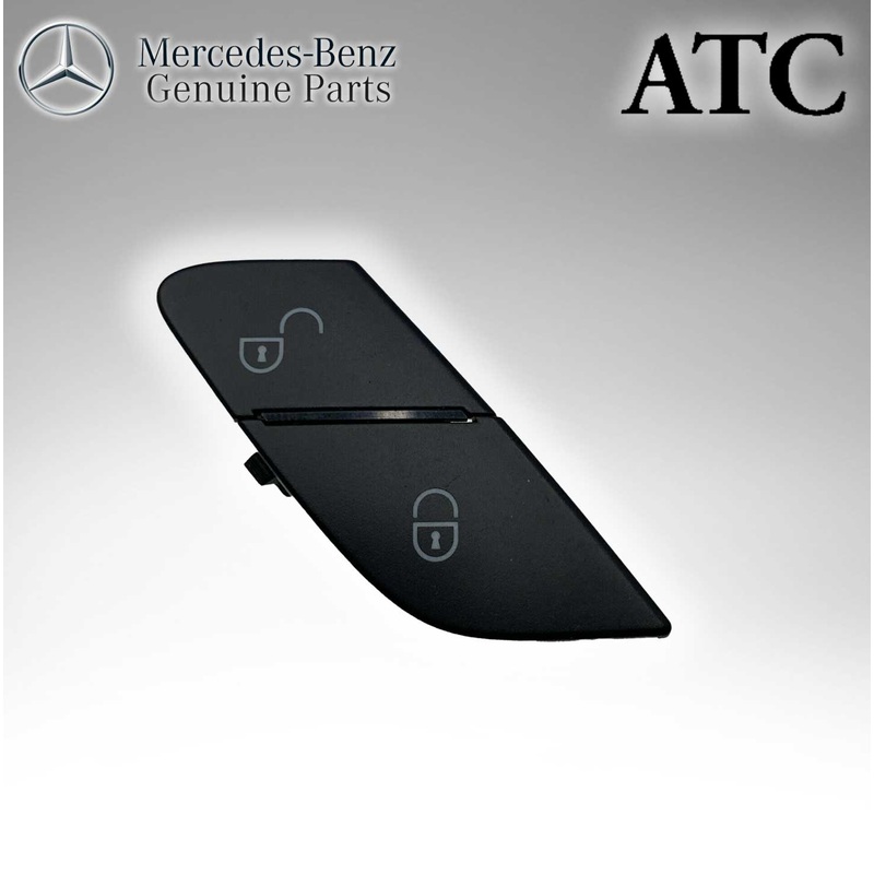 Mercedes Benz Genuine ATC Front Right Pass Side Lock Switch Button (Original Parts Without Sticker Level and Neutral Box) 2518201010