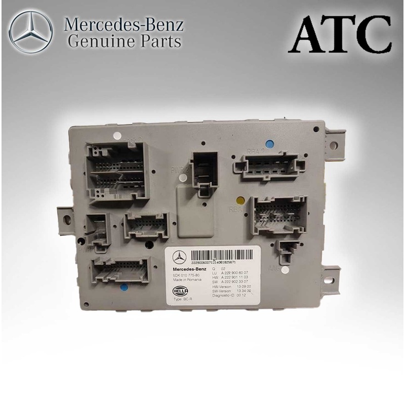 Mercedes Benz Genuine ATC Genuine Control Unit (Partonic System) (Original Parts Without Sticker Level and Neutral Box) 2229006007