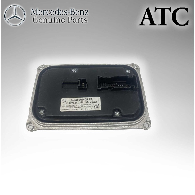 Mercedes Benz Genuine ATC Xenon Control Unit (Original Parts Without Sticker Level and Neutral Box) W222 W213 W238 2229000515