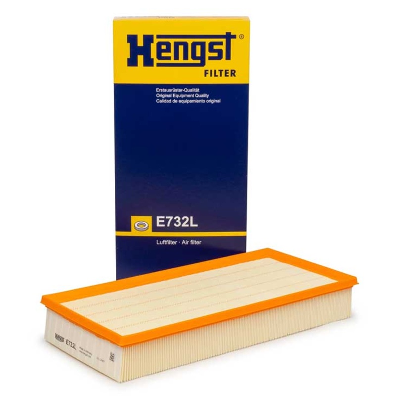 Hengst (HEN # E732L) AIR FILTER For Cayenne Volkswagen Touareg AUDI Q7 Range Rover III (L322) 7L0129620A