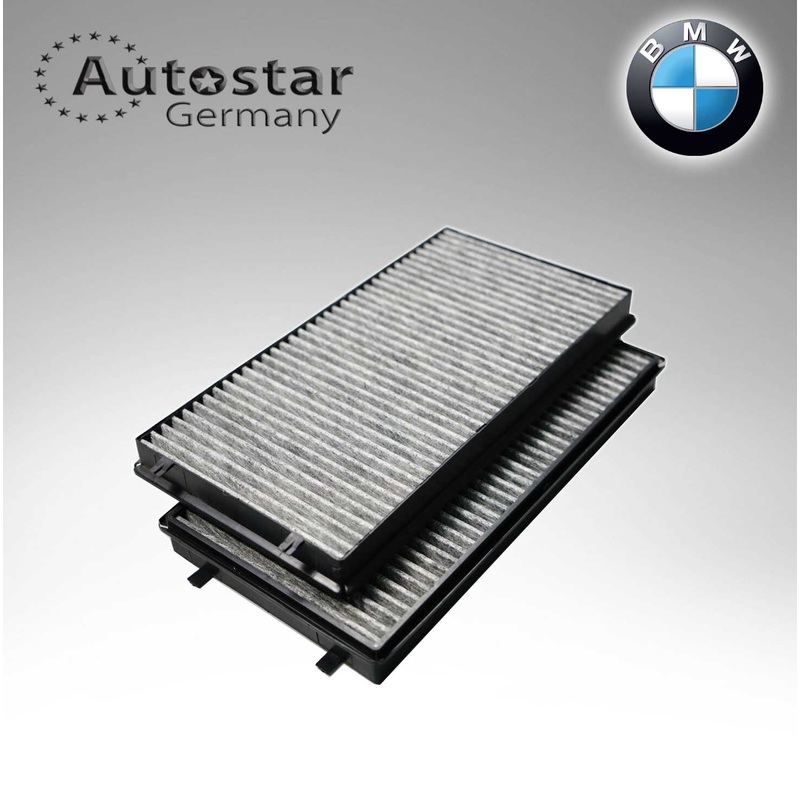 BMW CABIN  FILTER SET E65 / E66 / E67 ( ACTIVE CARBON) SET 64116921019
