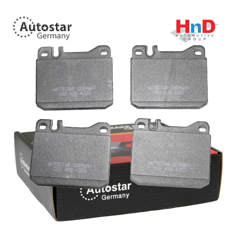 Autostar Germany Front Brake Pad for Mercedes Benz W123, W126 0024204320
