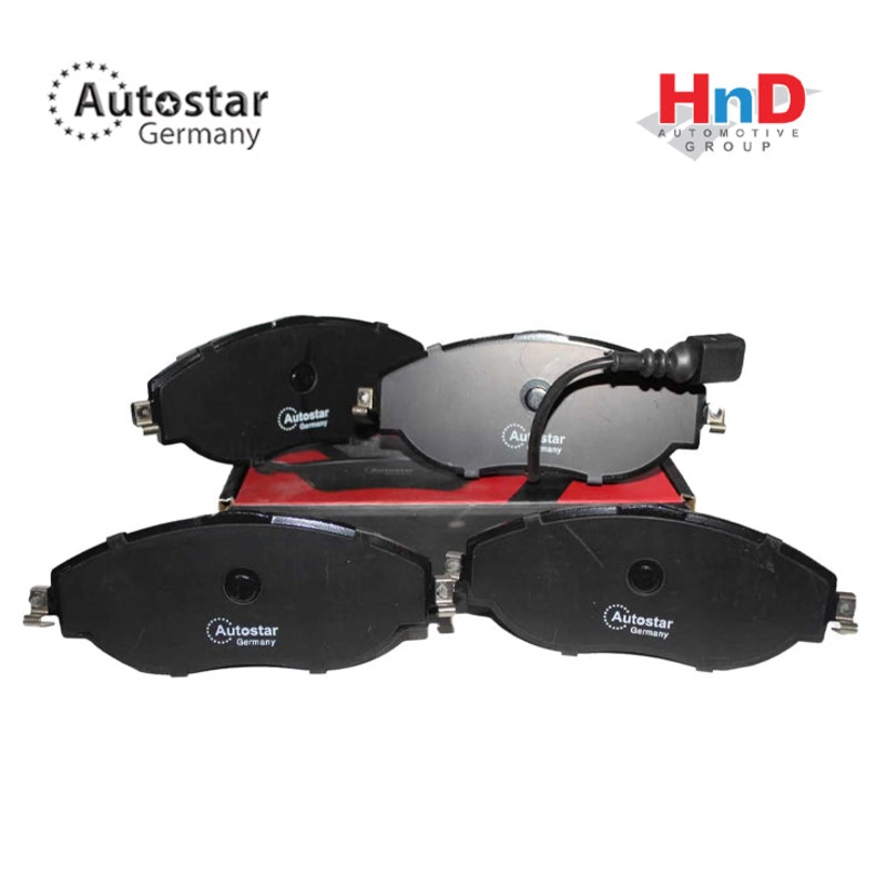 Autostar Germany BRAKE PAD For AUDI A3 Q2 Q3 Tiguan I Passat CC B7 Golf JZW698151AT