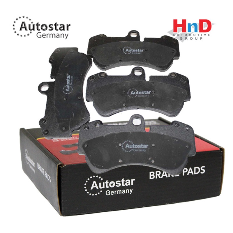 Autostar Germany BRAKE PAD For PORSCHE Cayenne (9PA) Volkswagen Touareg I (7LA, 7L6, 7L7)  7L0698151Q