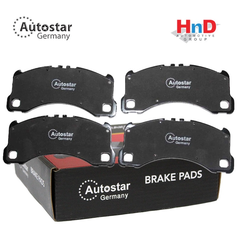 Autostar Germany BRAKE PAD SET For Volkswagen Touareg I (7LA, 7L6, 7L7) Touareg II (7P5, 7P6) PORSCHE Panamera (970) Cayenne (92A) Macan (95B) 7P0698151C