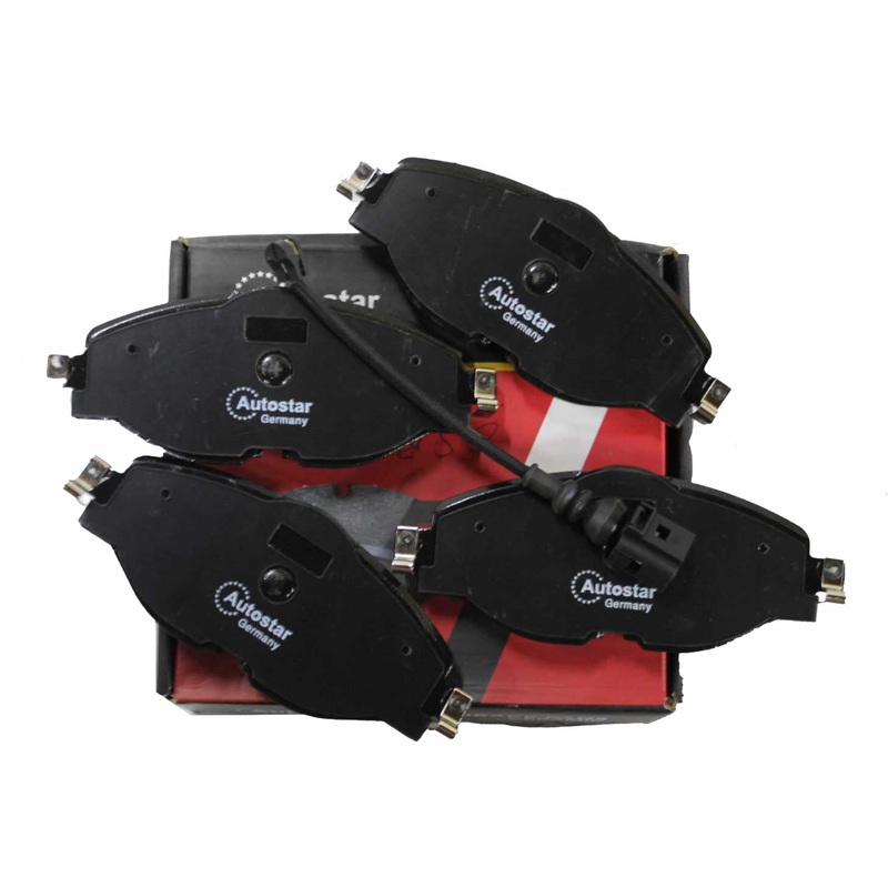 Autostar Germany BRAKE PAD CERAMIC For AUDI A3 Q2 Q3 Tiguan I Passat CC B7 Golf 5Q0698151