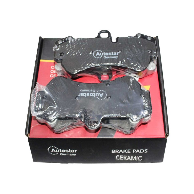 Autostar Germany BRAKE PAD CERAMICS For PORSCHE Cayenne (9PA) Volkswagen Touareg I (7LA, 7L6, 7L7) 7L0698151S