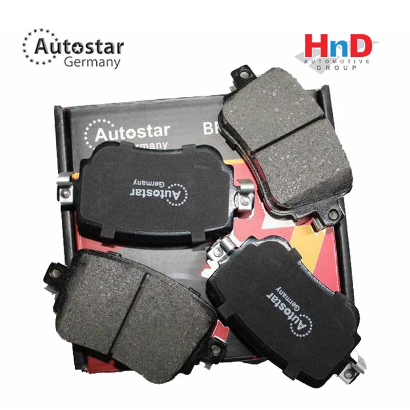 Autostar Germany BRAKE PAD SET For AUDI A1 Q3 Volkswagen Polo Golf Passat Caddy Sharan 7N0698451A