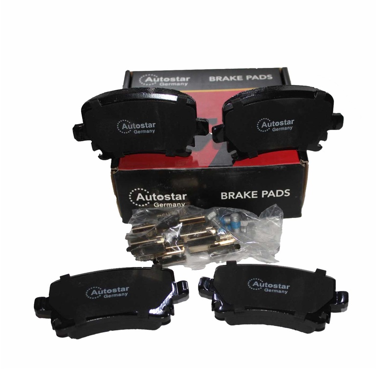 Autostar Germany BRAKE PAD SET For AUDI A3 A4A6 TT Q3, Golf V VI VII Passat B6  4F0698451D