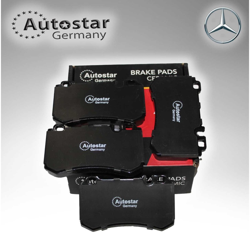 MERCEDES BENZ BRAKE PAD SET CERAMICS 0054206720
