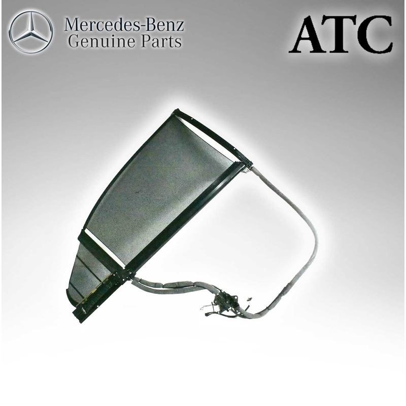 Mercedes Benz Genuine ATC Rear Right Door Window Sun Shade Sunshade (Original Parts Without Sticker Level and Neutral Box) 2218100620