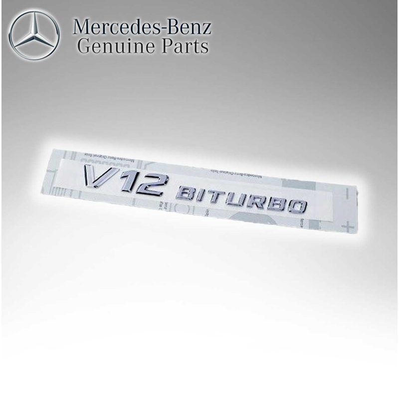 Mercedes Benz Genuine Rear Trunk Boot Emblem Badge 2218171815