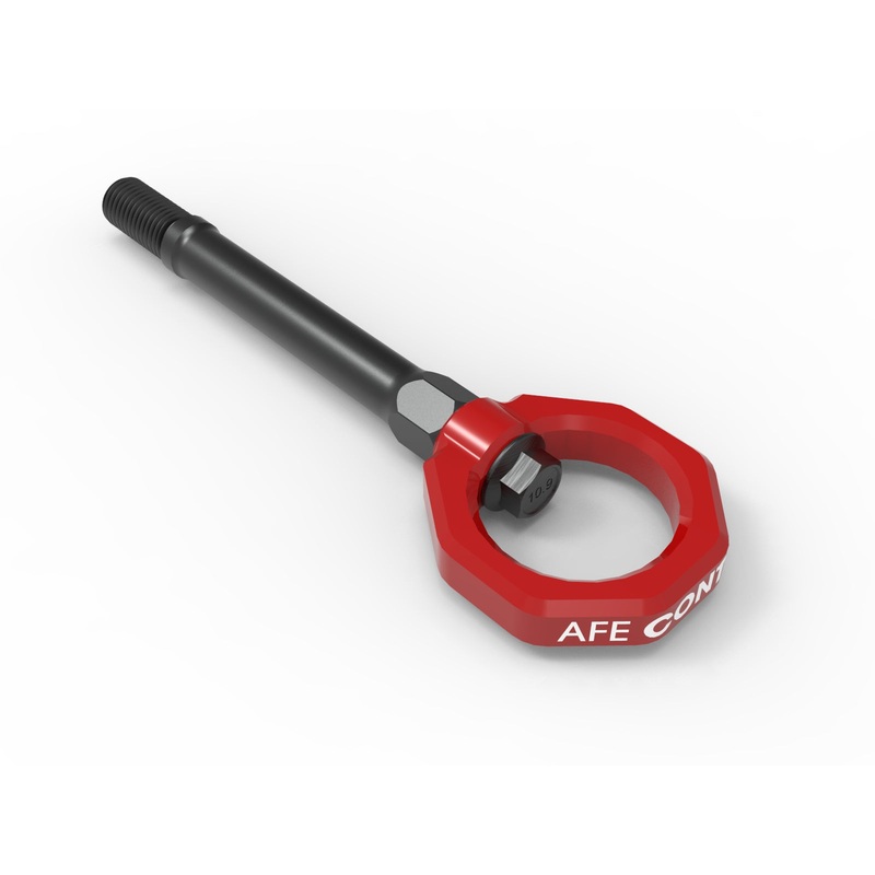 aFe Power CONTROL Front Tow Hook Red (450-401014-R)