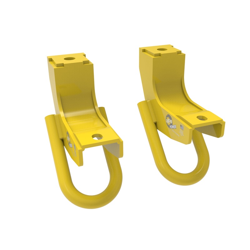 aFe Power Toyota Tundra 2022 V6-3.5L (tt) Front Tow Hook Yellow (450-72T001-Y)