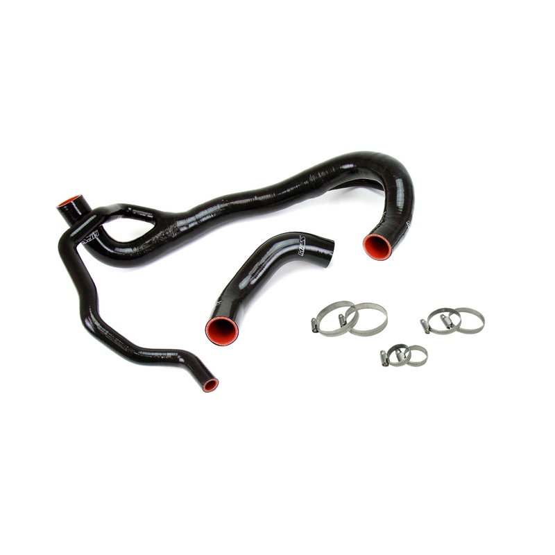 HPS Silicone Radiator Coolant Hose Kit Black (57-1675R-BLK)