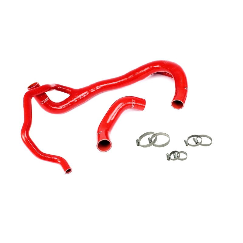 HPS Silicone Radiator Coolant Hose Kit Red (57-1675R-RED)