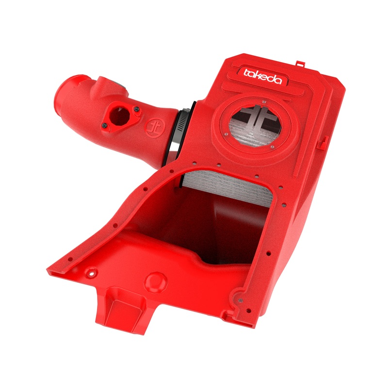 Takeda 23-24 Honda Civic Type R Momentum Red Edition Cold Air Intake System w/ Pro DRY S Filter (56-70062DR)