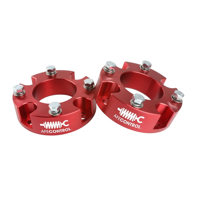 aFe Power CONTROL 1.875 IN Leveling Kit 22-23 Toyota Tundra - Red (416-72T005-R)