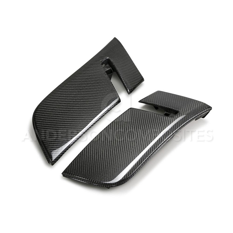 Anderson Composites Carbon fiber front flare extension panel for 2018-2020 Dodge Challenger Widebody  (AC-FBC18DGCHHC)