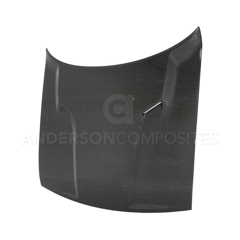 Anderson Composites Carbon fiber Type-OE hood for 2008-2014 Dodge Challenger  (AC-HD0910DGCH-OE)