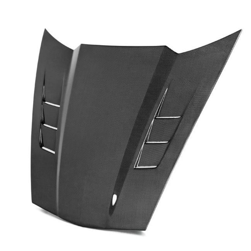 Anderson Composites Type-TS carbon fiber heat extraction hood for 2005 - 2013 Chevrolet Corvette C6  (AC-HD05CHC6-TS)