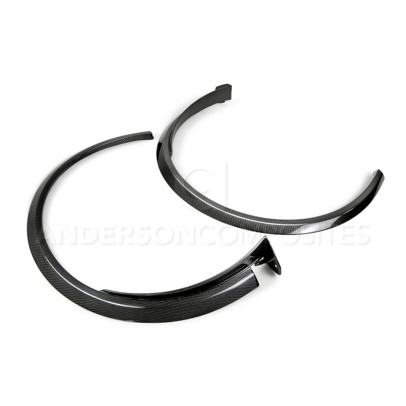Anderson Composites Type-Z28 carbon fiber front fender flares for 2014-2015 Chevrolet Camaro  (AC-FLR14CHCAM-F)