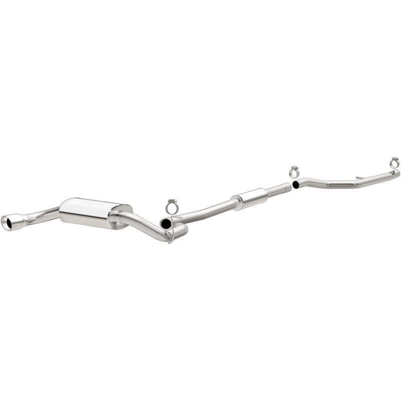 Magnaflow 13-15 BMW 320i L4 2.0L Stainless Cat-Back Single Straight Drive Side Rear Exit Perf Exht (15235)