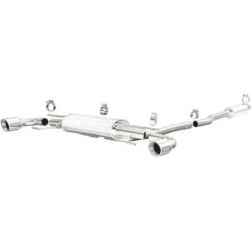 Magnaflow 2014 Mazda 3 L4 2.0/2.5L Cat-Back SS Single D/S Rear Exit Perf Exhaust (15297)